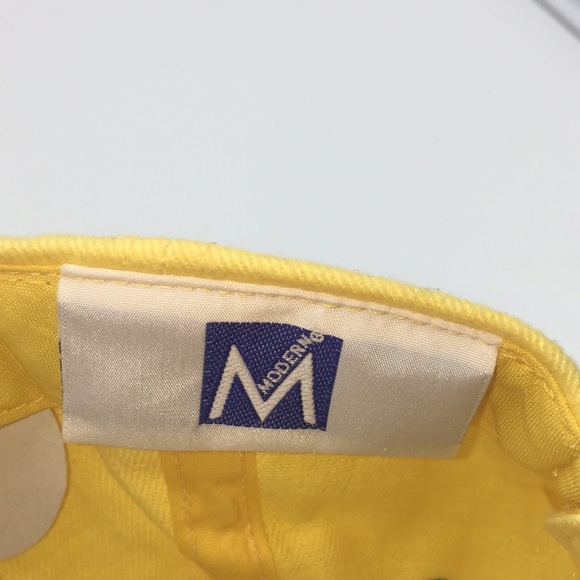 Caterpillar Cat Racing 22 Nascar Hat Baseball Cap Visor Yellow Black - Picture 12 of 15